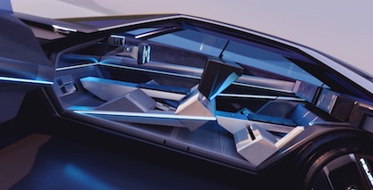 SSYS Interior Peugeot Concept Car (c) 2023 Peugeot