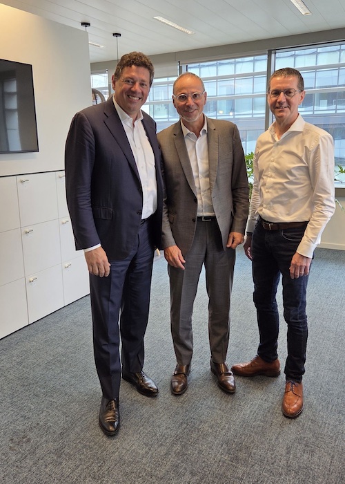 Robert van de Kerkhof, Alain Poincheval and Chris Deloof (f.l.t.r.) © 2025 ReHubs Robert van de Kerkhof, Alain Poincheval and Chris Deloof (f.l.t.r.) © 2025 ReHubs