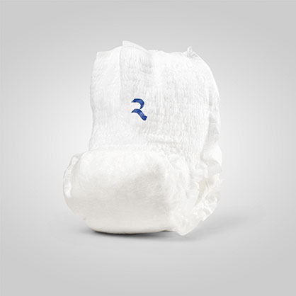 XHL nonwovens offer a new level of quality with a super soft touch for nonwoven products made from them, for example for use in diapers. © 2023 Reifenhäuser