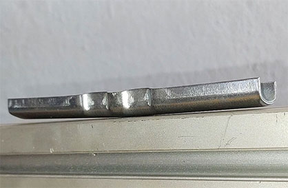 Deformed press saddle © 2022 Rieter Deformed press saddle © 2022 Rieter
