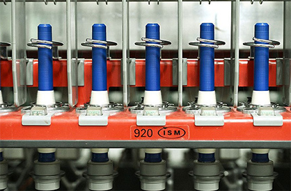 Sagar benefits from individual spindle monitoring ISM premium on their ring and compact-spinning machines. © 2023 Rieter Sagar benefits from individual spindle monitoring ISM premium on their ring and compact-spinning machines. © 2023 Rieter