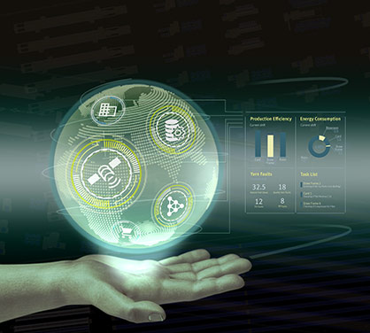 ESSENTIAL’s new features offer smart insights into the operation of a spinning mill to fully unlock the mill’s potential. © 2021 Rieter ESSENTIAL’s new features offer smart insights into the operation of a spinning mill to fully unlock the mill’s potential. © 2021 Rieter