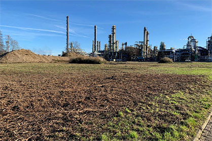 Site of the new advanced recycling unit ready for construction in Geleen, The Netherlands.. © 2021 Sabic Site of the new advanced recycling unit ready for construction in Geleen, The Netherlands.. © 2021 Sabic