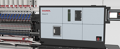 Zinser 51 – Saurer’s new ring-spinning machine generation. © 2023 Saurer Zinser 51 – Saurer’s new ring-spinning machine generation. © 2023 Saurer