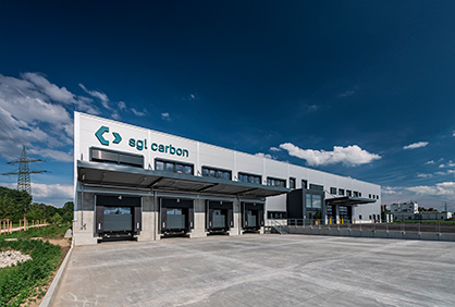 SGL Carbon's new logistics center (c) 2019 SGL Carbon SGL Carbon's new logistics center (c) 2019 SGL Carbon