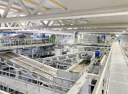 PreZero Sorting Plant for light packaging in Eitting, built by STADLER © 2023 STADLER PreZero Sorting Plant for light packaging in Eitting, built by STADLER © 2023 STADLER
