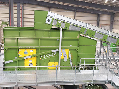 STADLER Ballistic Separator in Almonacid del Marquesado Sorting Plant for GRIÑO Group © 2023 STADLER STADLER Ballistic Separator in Almonacid del Marquesado Sorting Plant for GRIÑO Group © 2023 STADLER