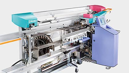 SAFIR S30 automatic drawing-in machine for filament warps © 2018 Stäubli SAFIR S30 automatic drawing-in machine for filament warps © 2018 Stäubli