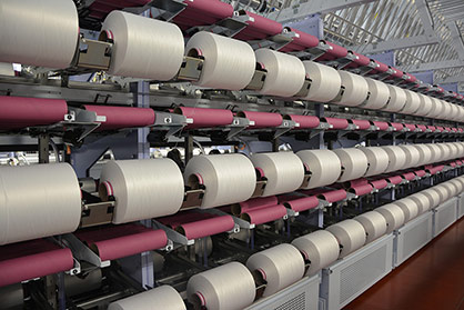 TAÇ polyester yarns are used in a wide variety of applications. © Korteks TAÇ polyester yarns are used in a wide variety of applications. © Korteks