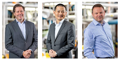 CEO – Jørgen Vendel, CFO – Calvin Qiu, CTO – Paul Oude Lenferink (c) 2019 Tanatex