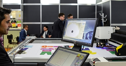 Pic: Bespoke results: Laser cutter for precision work / Source: Messe Frankfurt Exhibition GmbH