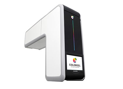 The stand-alone Coloreel unit provides complete freedom in the creation of unique embroideries (c) 2019 Coloreel The stand-alone Coloreel unit provides complete freedom in the creation of unique embroideries (c) 2019 Coloreel