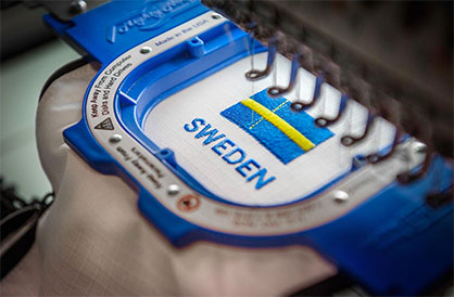 Coloreel’s advanced rapid color formulation software and high-speed drive technology allow a single needle to carry out what previously required many multiples of them to do. © 2021 TMAS Coloreel’s advanced rapid color formulation software and high-speed drive technology allow a single needle to carry out what previously required many multiples of them to do. © 2021 TMAS