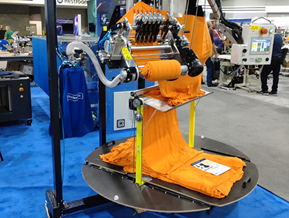 Svegea’s EC 300 collarette cutting unit is now operating at speeds of up to 20,000 metres per hour. © 2023 TMAS Svegea’s EC 300 collarette cutting unit is now operating at speeds of up to 20,000 metres per hour. © 2023 TMAS