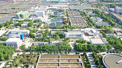 Advanced facility at Yindingzhuang Wastewater Treatment Plant Baoding, Hebei Province
(photo © Hebei Construction Group Corporation Limited) Advanced facility at Yindingzhuang Wastewater Treatment Plant Baoding, Hebei Province
(photo © Hebei Construction Group Corporation Limited)