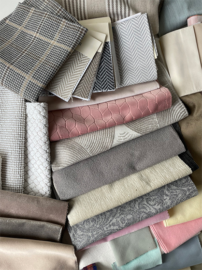 Photo: Indorama Ventures Fibers Germany GmbH | Selection of fabric submissions for the Trevira CS Fabric Competition 2024 on the theme #MyCozyCosmos Photo: Indorama Ventures Fibers Germany GmbH | Selection of fabric submissions for the Trevira CS Fabric Competition 2024 on the theme #MyCozyCosmos