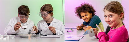 “TuWas! Rheinland” focuses on explorative learning to promote the interest of children in grades 1 to 6 in science and technology. Copyright: TuWaS! Rheinland/M. Claushallmann. © 2022 Trützschler “TuWas! Rheinland” focuses on explorative learning to promote the interest of children in grades 1 to 6 in science and technology. Copyright: TuWaS! Rheinland/M. Claushallmann. © 2022 Trützschler