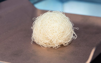 Pic: Yarn sample; most accurate yarn count determination thanks to the integration of international standards for selection of the predefined yarn length for tests. (c) 2017 Uster Pic: Yarn sample; most accurate yarn count determination thanks to the integration of international standards for selection of the predefined yarn length for tests. (c) 2017 Uster