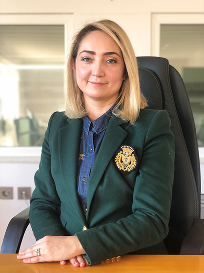 Buket Çelebi, Head of Yarn Facilities at Matesa (c) 2019 Uster Buket Çelebi, Head of Yarn Facilities at Matesa (c) 2019 Uster