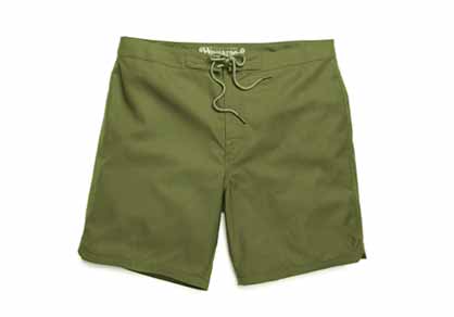 Kelly Slater’s lifestyle brand Outerknown unveils the world’s first 100% Merino wool boardshort, with a strong environmental mission. (c) 2019 Woolmark Kelly Slater’s lifestyle brand Outerknown unveils the world’s first 100% Merino wool boardshort, with a strong environmental mission. (c) 2019 Woolmark