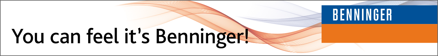 You can feel it's Benninger!